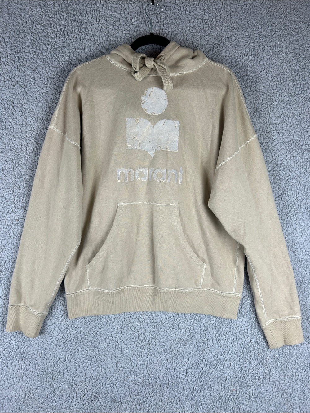 Isabel Marant Etoile Long Sleeve Oversized Hoodie Sweatshirt Women’s, Size 36 EU
